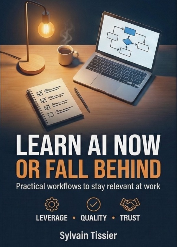 Learn AI Now or Fall Behind - Book Cover